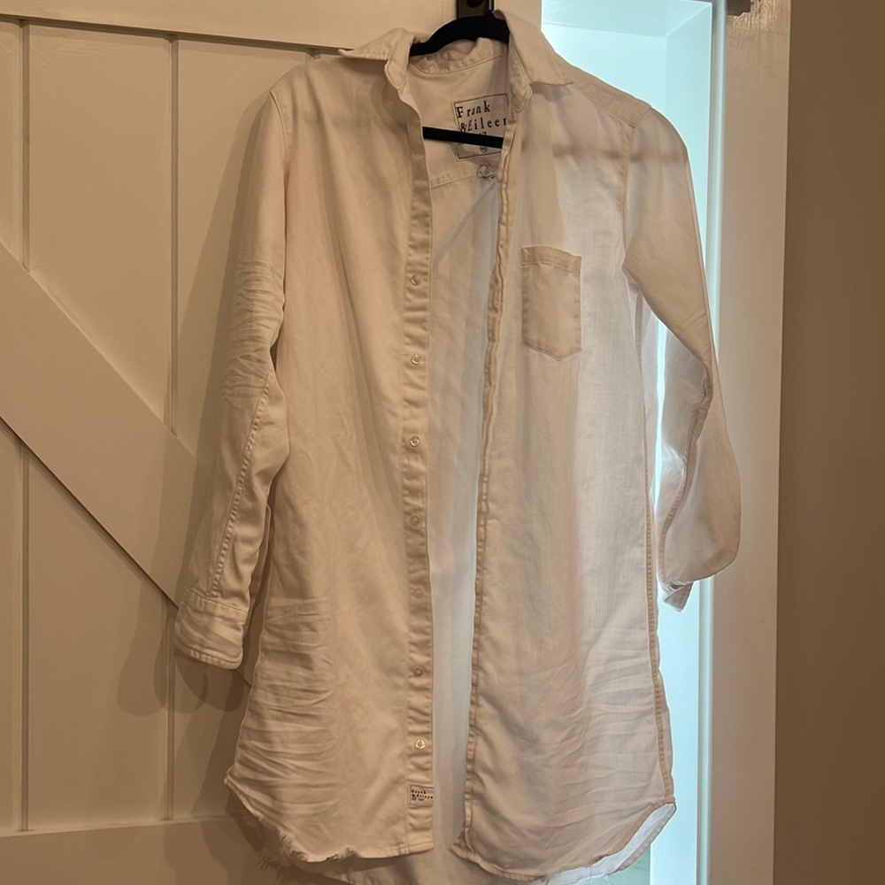Frank & Eileen Mary Dress in XXS in White